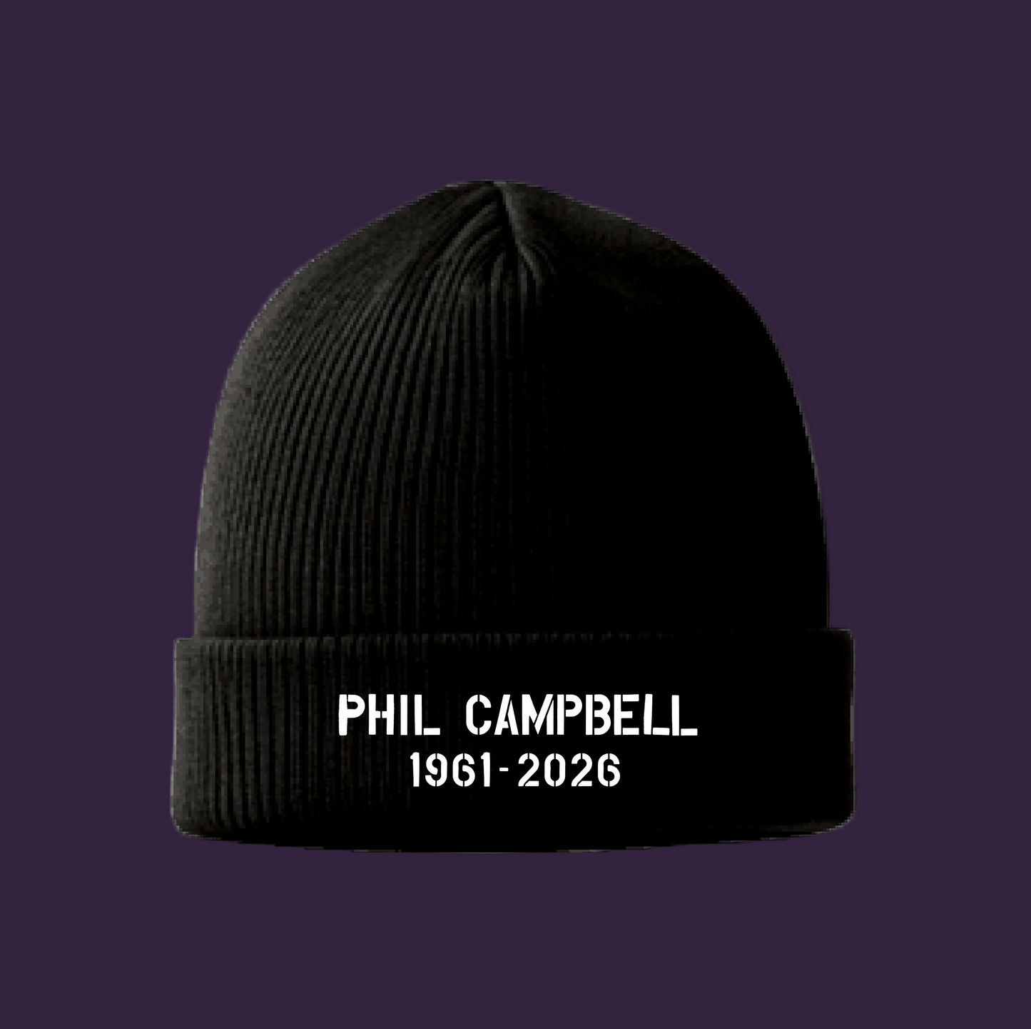Charity Phil Campbell Tribute Beanie
