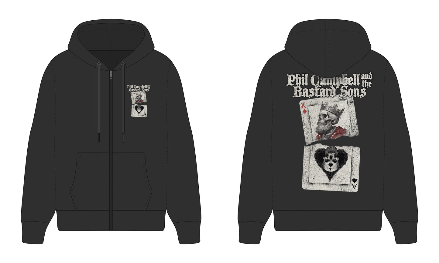 Cards Zip Up Hoodie
