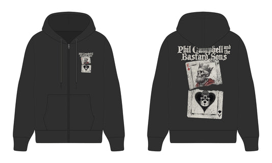 Cards Zip Up Hoodie