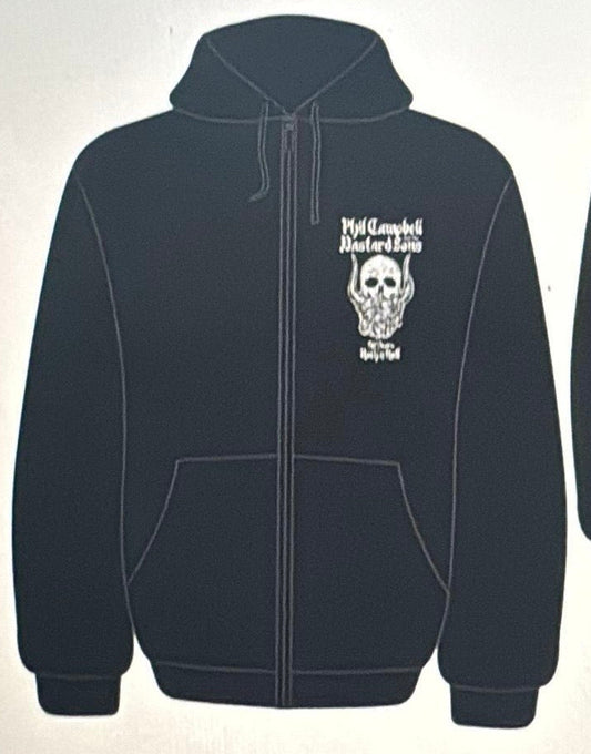 50 Years of Rock and Roll Zipper Hood