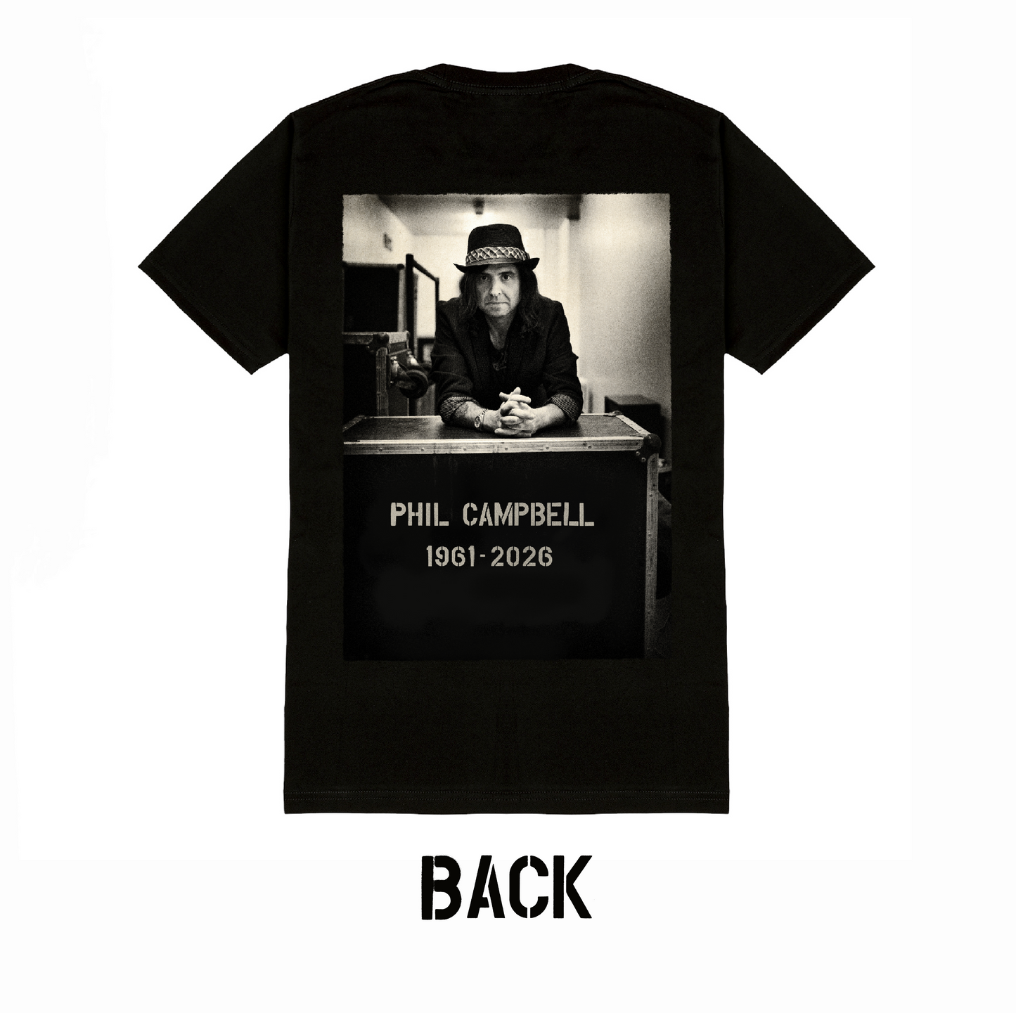 Charity Phil Campbell Tribute T'shirt